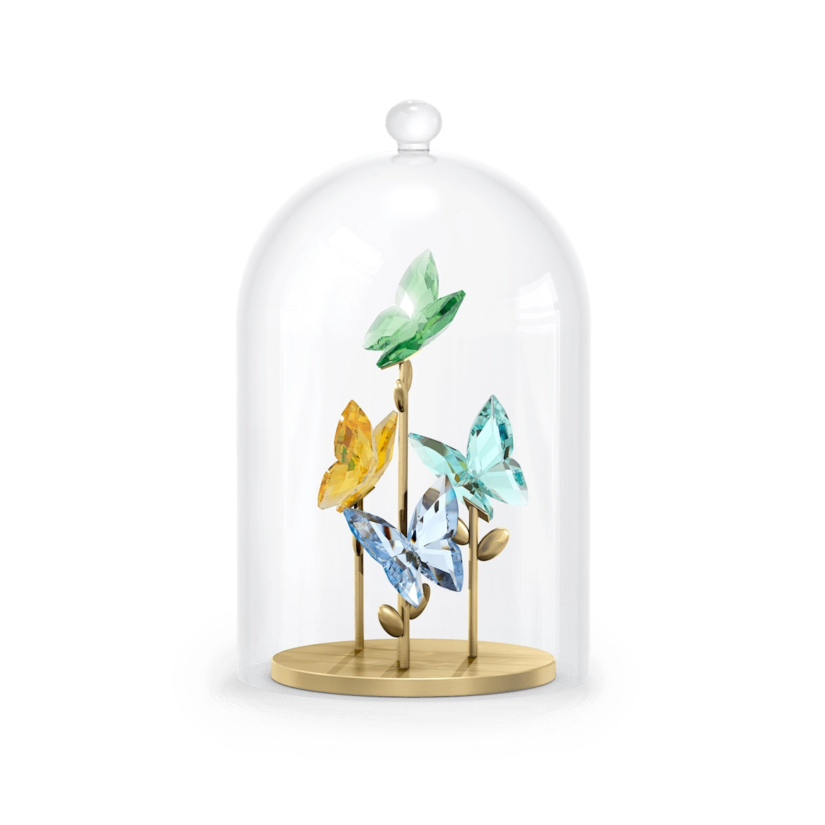 Swarovski Jungle Beats Butterfly Bell Jar Figurine