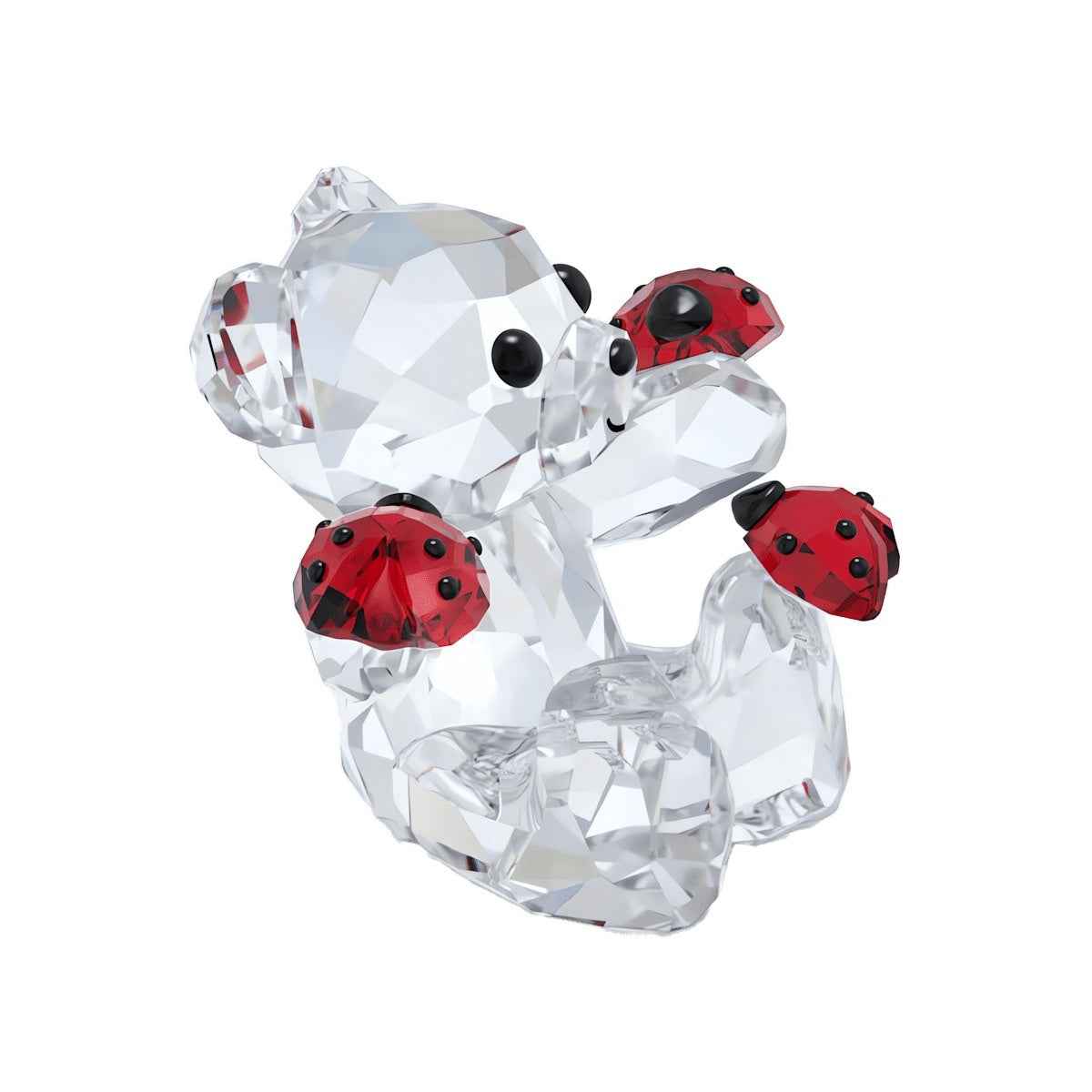 Swarovski Kris Bear Good Luck Figurine side profile