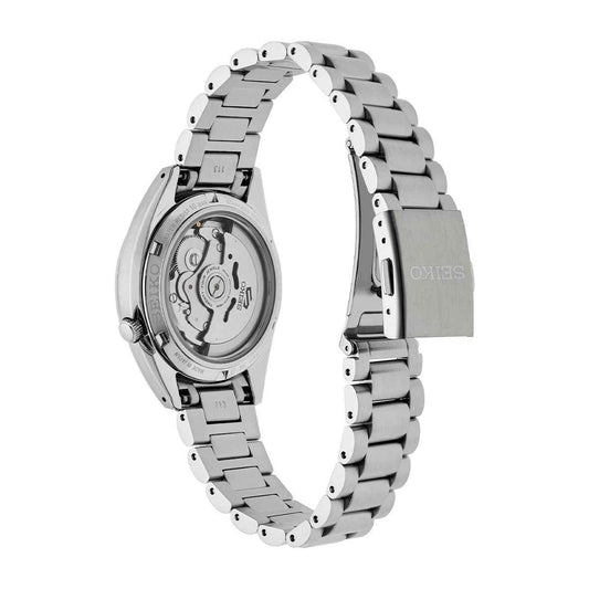 Seiko Men's 5 Sports Automatic Stainless Steel Watch with Blue Dial