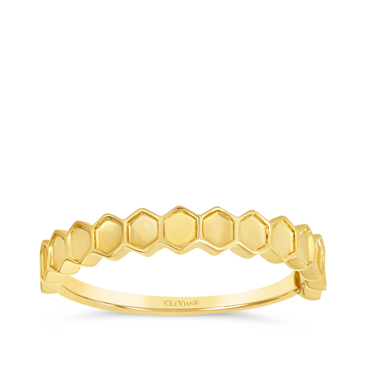 Le Vian Honeycomb Stackable Ring in 14K Honey Gold