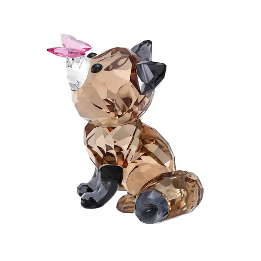 Swarovski Idyllia Fox & Butterfly Figurine