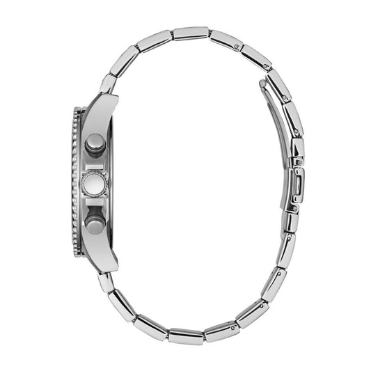 Caravelle Men's Sport Stainless Steel Watch with Blue Dial front view