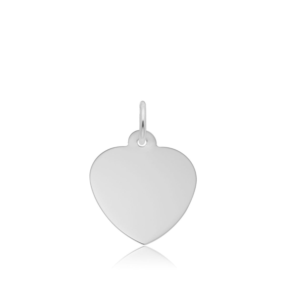 Petite Heart Charm in Sterling Silver