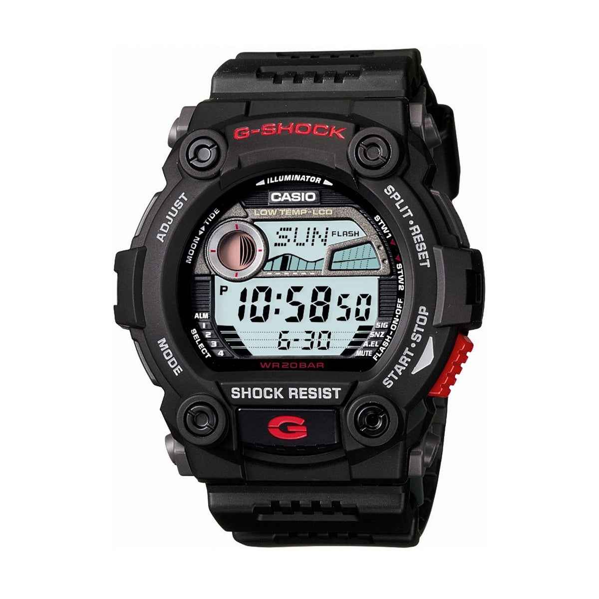 G-Shock Men's Rescue Black Analog Watch