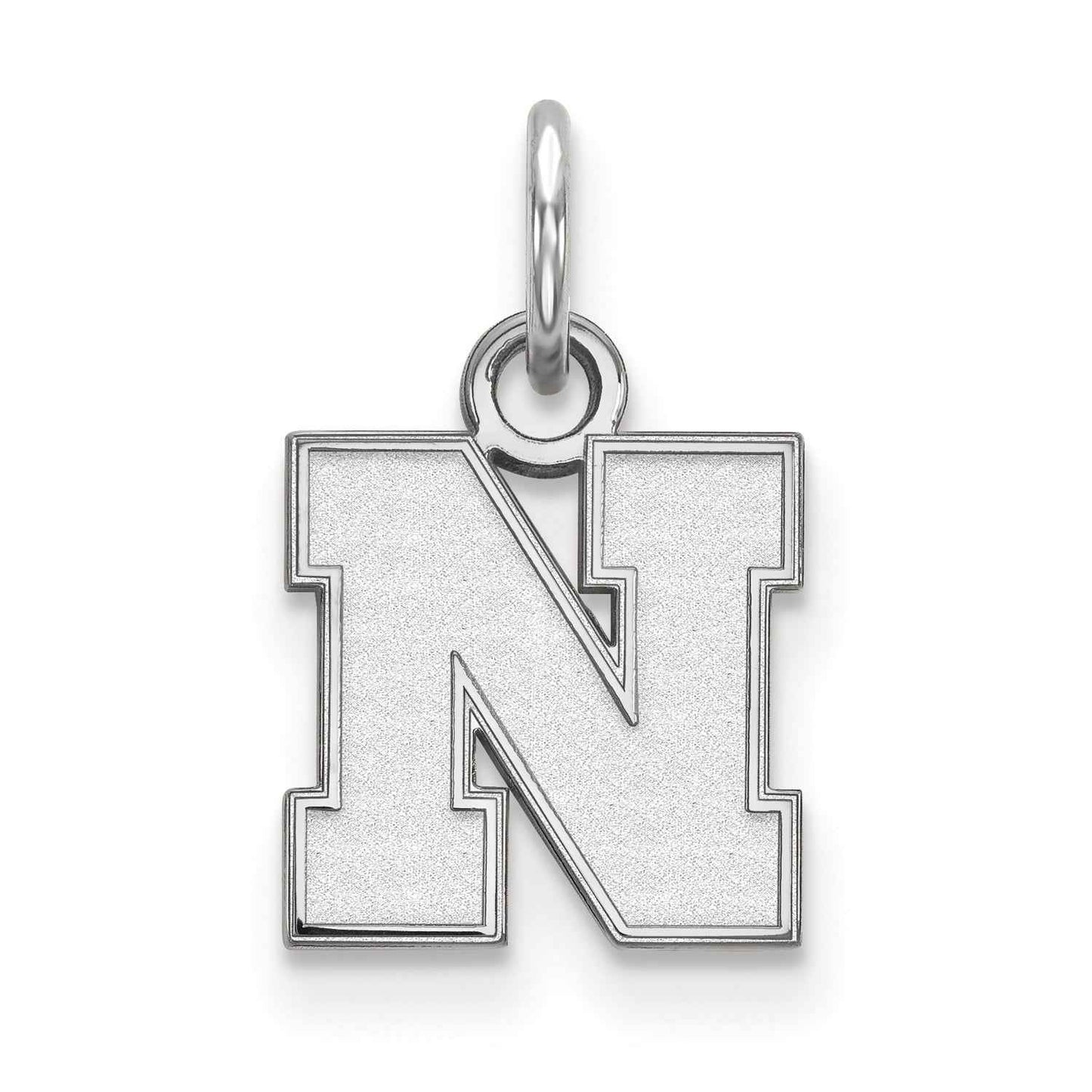 University of Nebraska 'N' Pendant in Sterling Silver