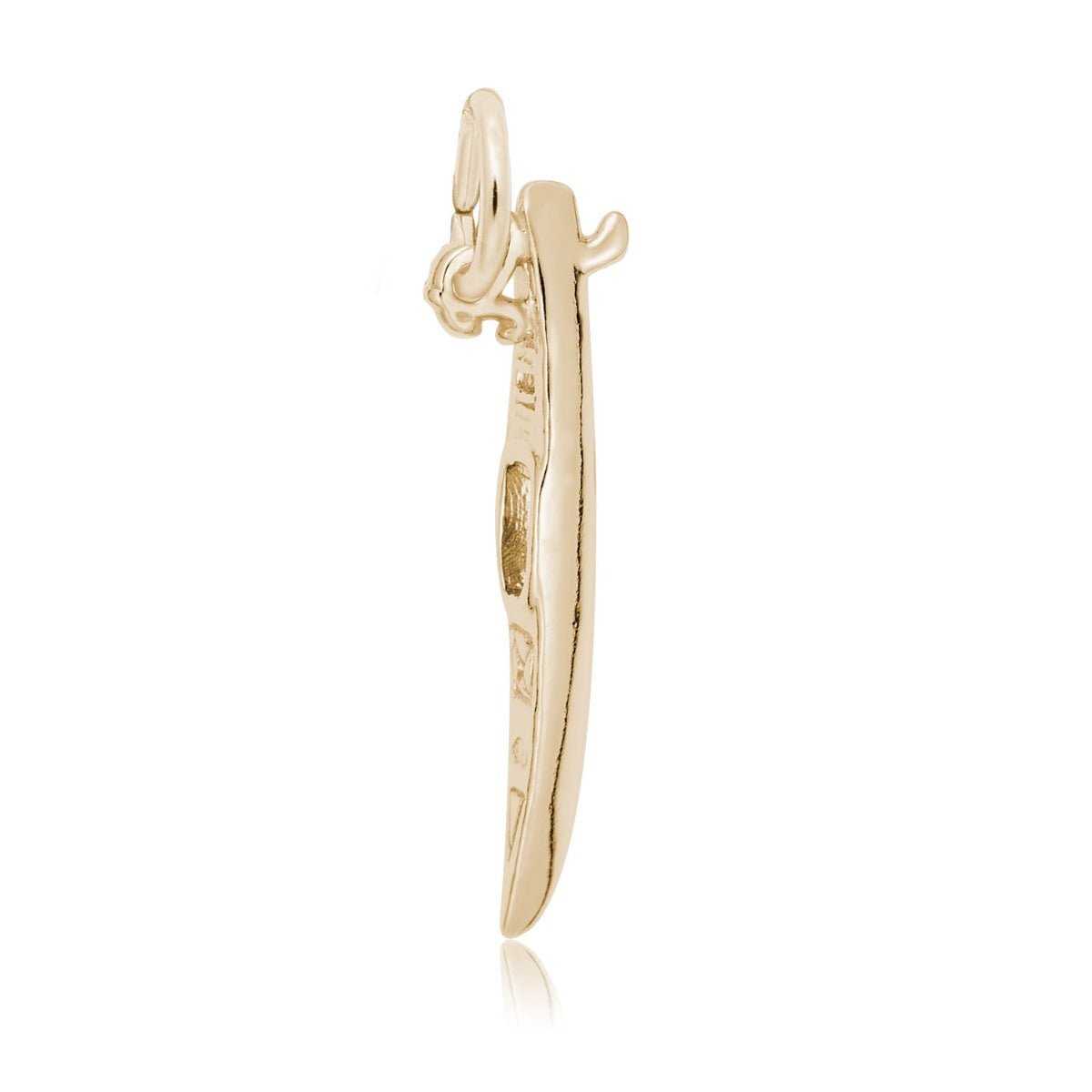 Kayak Charm in 14K Yellow Gold