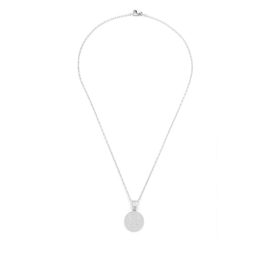 Illinois I disc diamond accent pendant alt