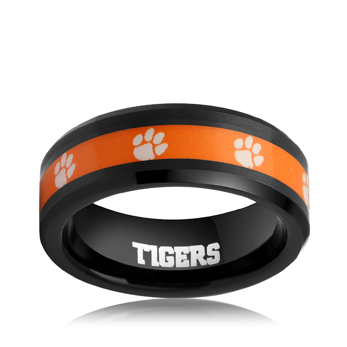 orange Clemson tigers ring