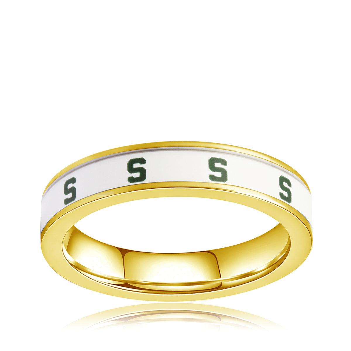 Michigan state gold ring