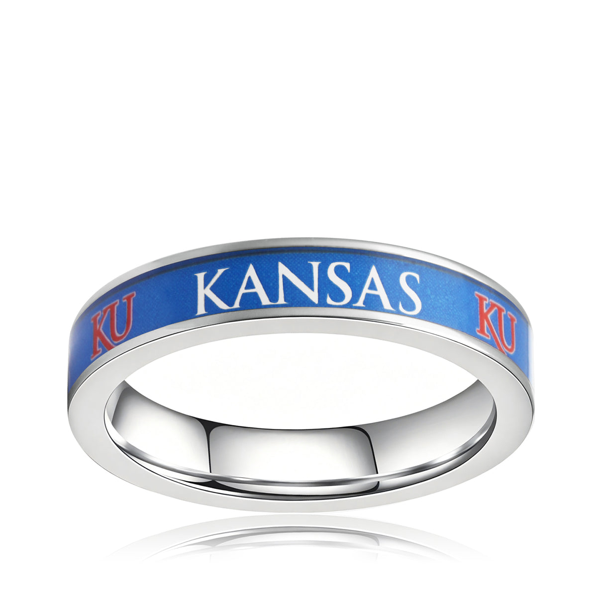 blue Kansas Jayhawks ring