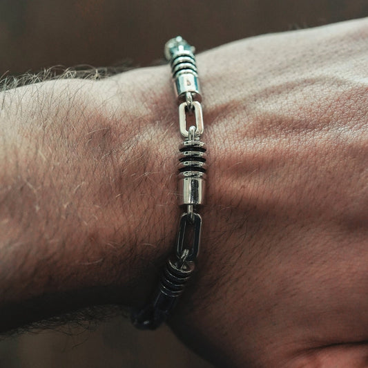 Star Wars A Jedi Mark Bracelet in Sterling Silver front view