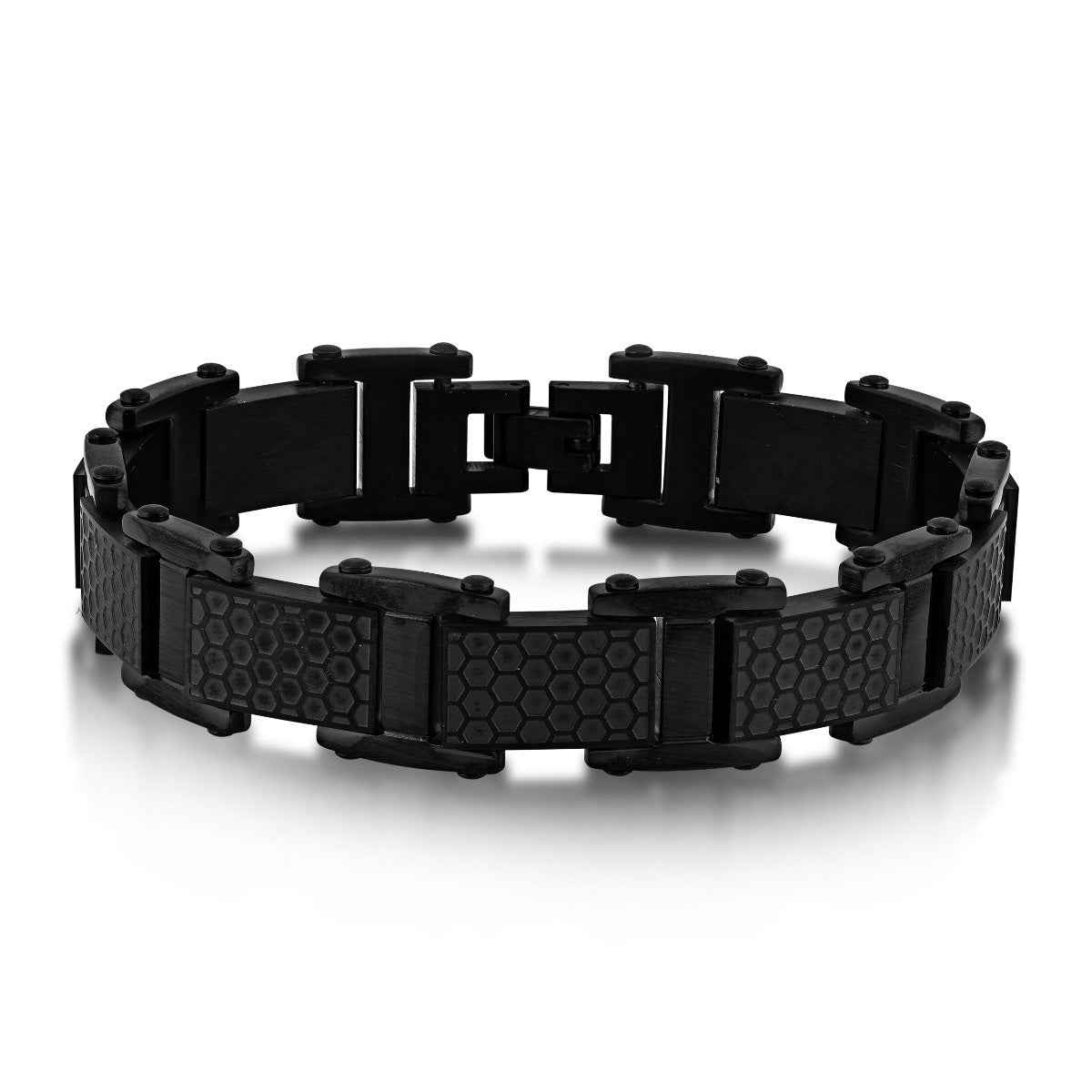 Stainless Steel Black Bracelet