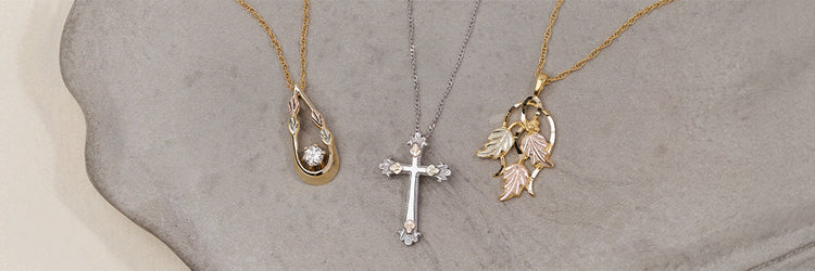 Necklaces Black Hills Gold collection at Riddle's Jewelry