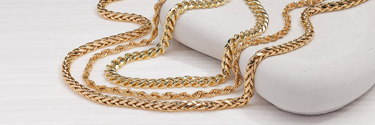 Chains collection at Riddle's Jewelry