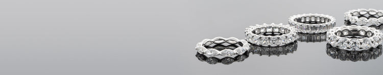 Eternity collection at Riddle's Jewelry