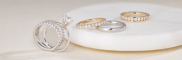 Ladies' Bands & Enhancers collection at Riddle's Jewelry