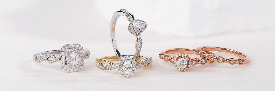 Rings collection at Riddle's Jewelry