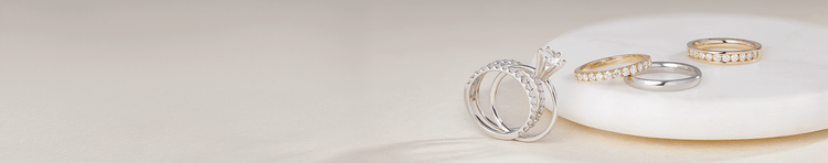 Ladies' Bands & Enhancers collection at Riddle's Jewelry