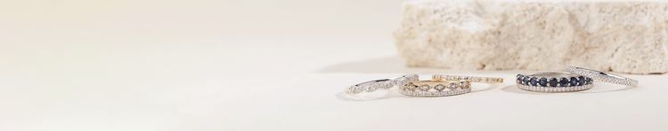 Stackable Rings collection at Riddle's Jewelry