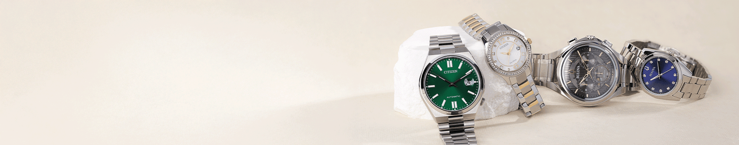 Watches collection at Riddle's Jewelry