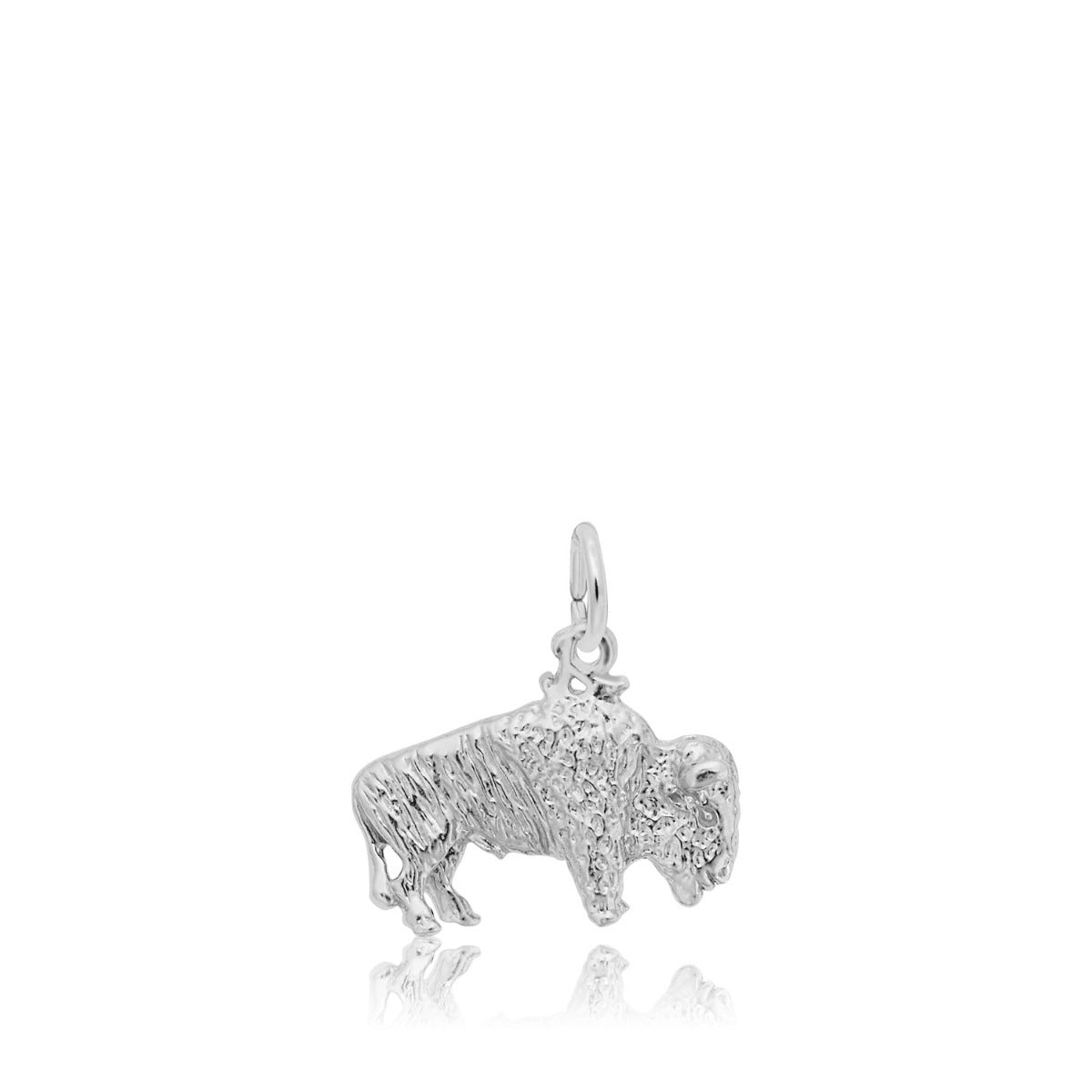 Buffalo Charm in Sterling Silver