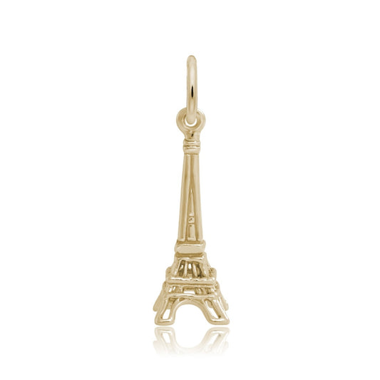 Eiffel Tower Charm in 14K Yellow Gold
