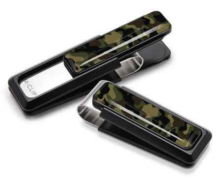 M-Clip Black With Camo Money Clip UV2