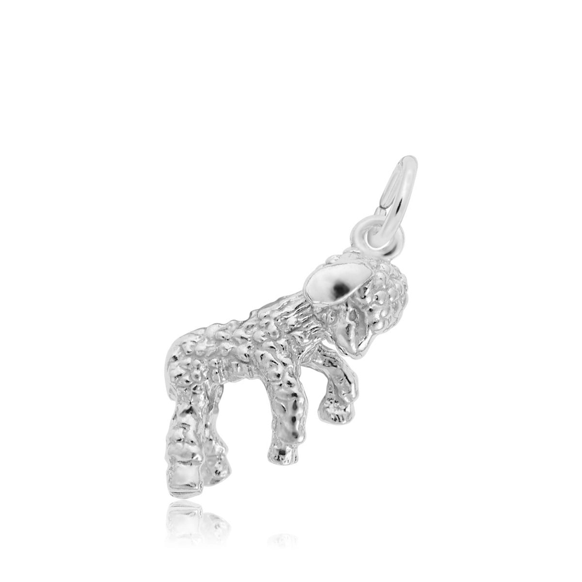 Lamb Charm in Sterling Silver