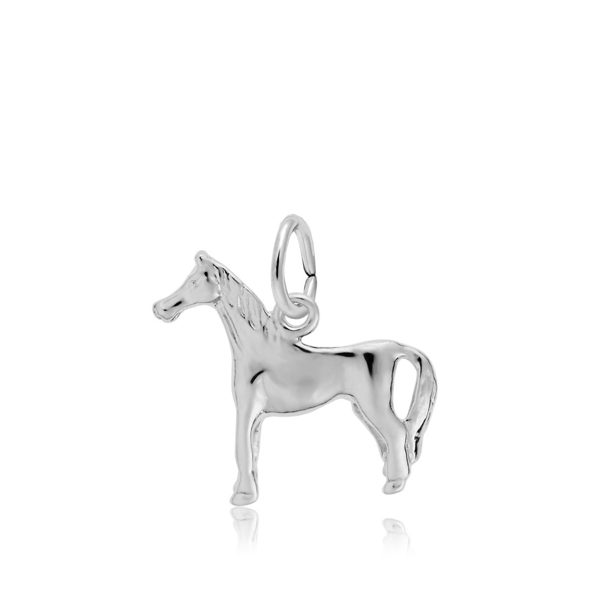 Horse Charm in Sterling Silver
