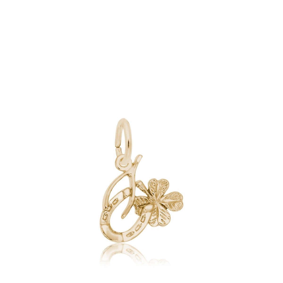 Symbols of Luck Charm in 14K Yellow Gold