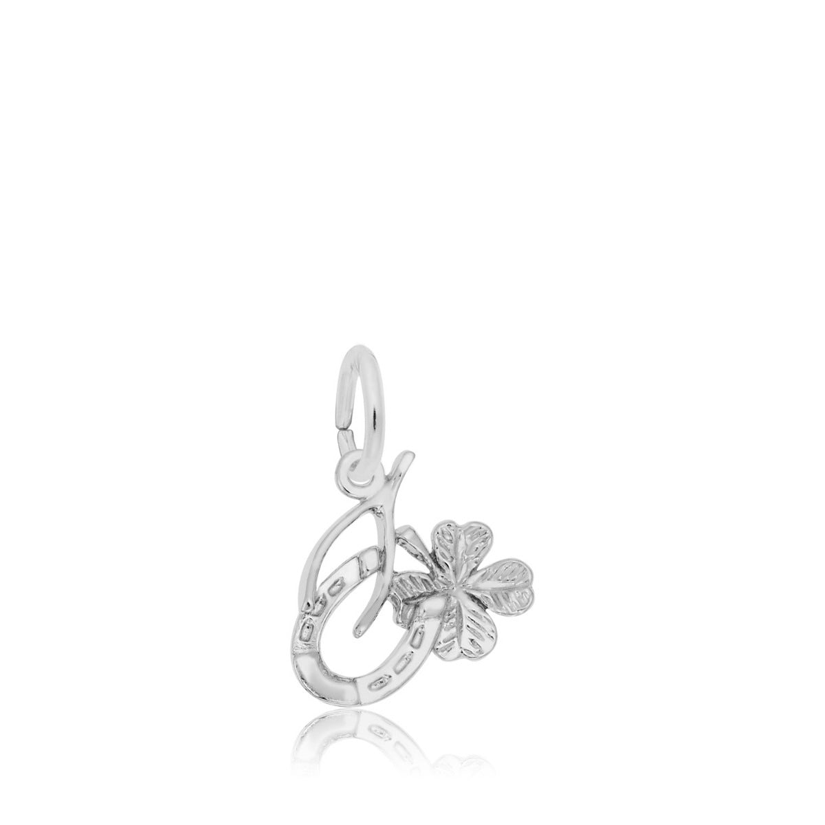 Symbols of Luck Charm in Sterling Silver