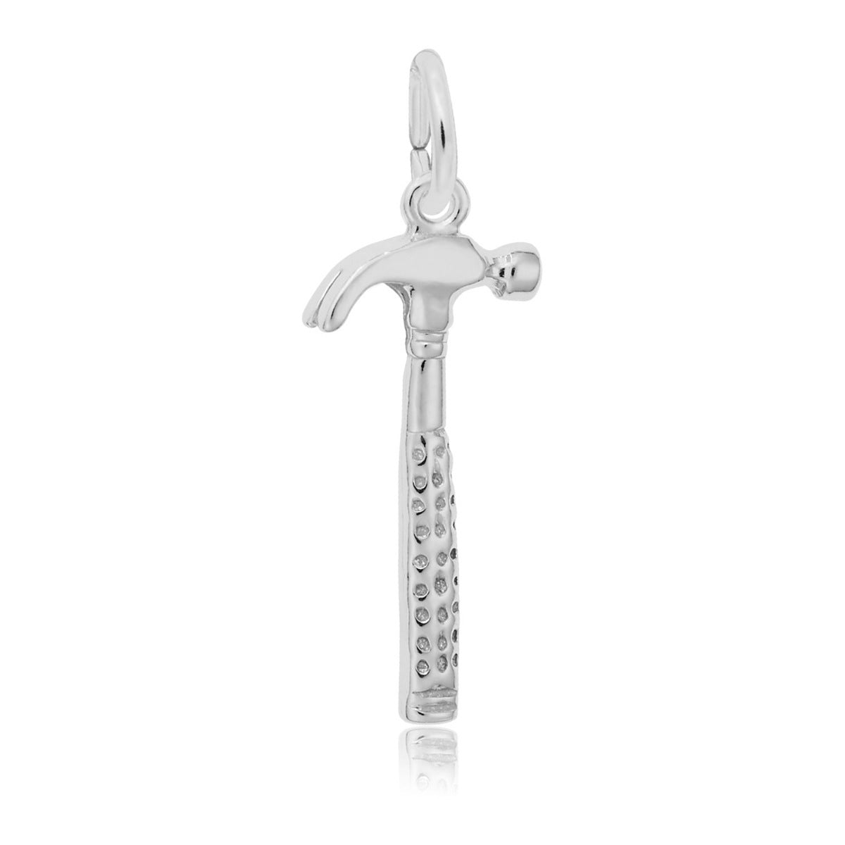 Hammer Charm in Sterling Silver