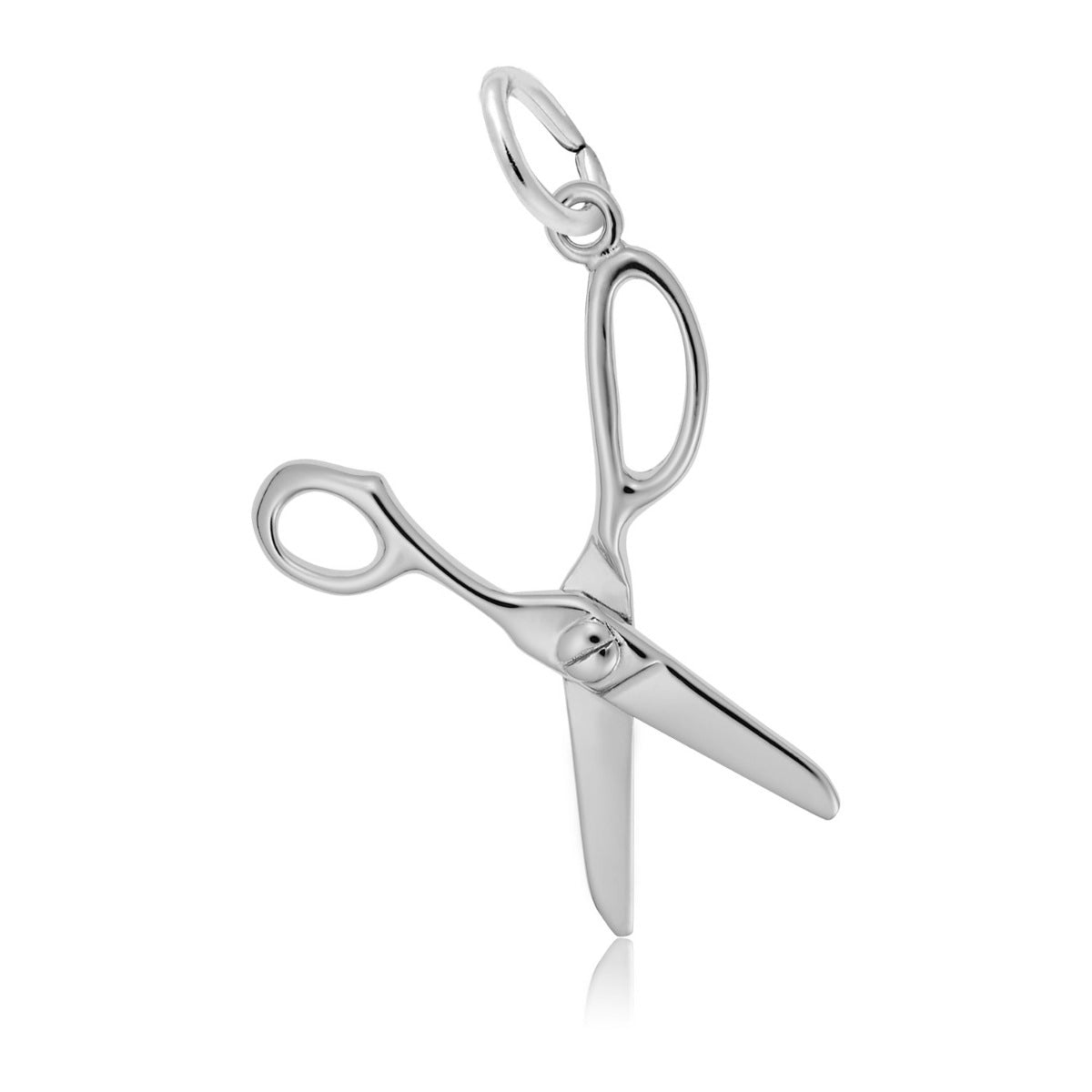 Scissors Charm in Sterling Silver