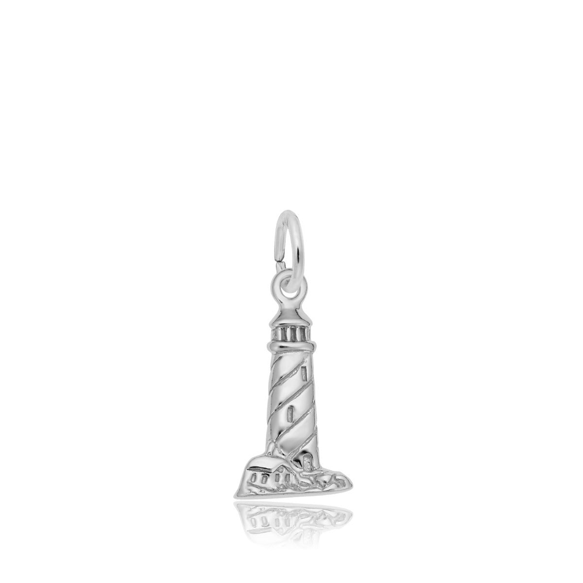 Lighthouse Charm in Sterling Silver