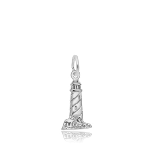 Lighthouse Charm in Sterling Silver