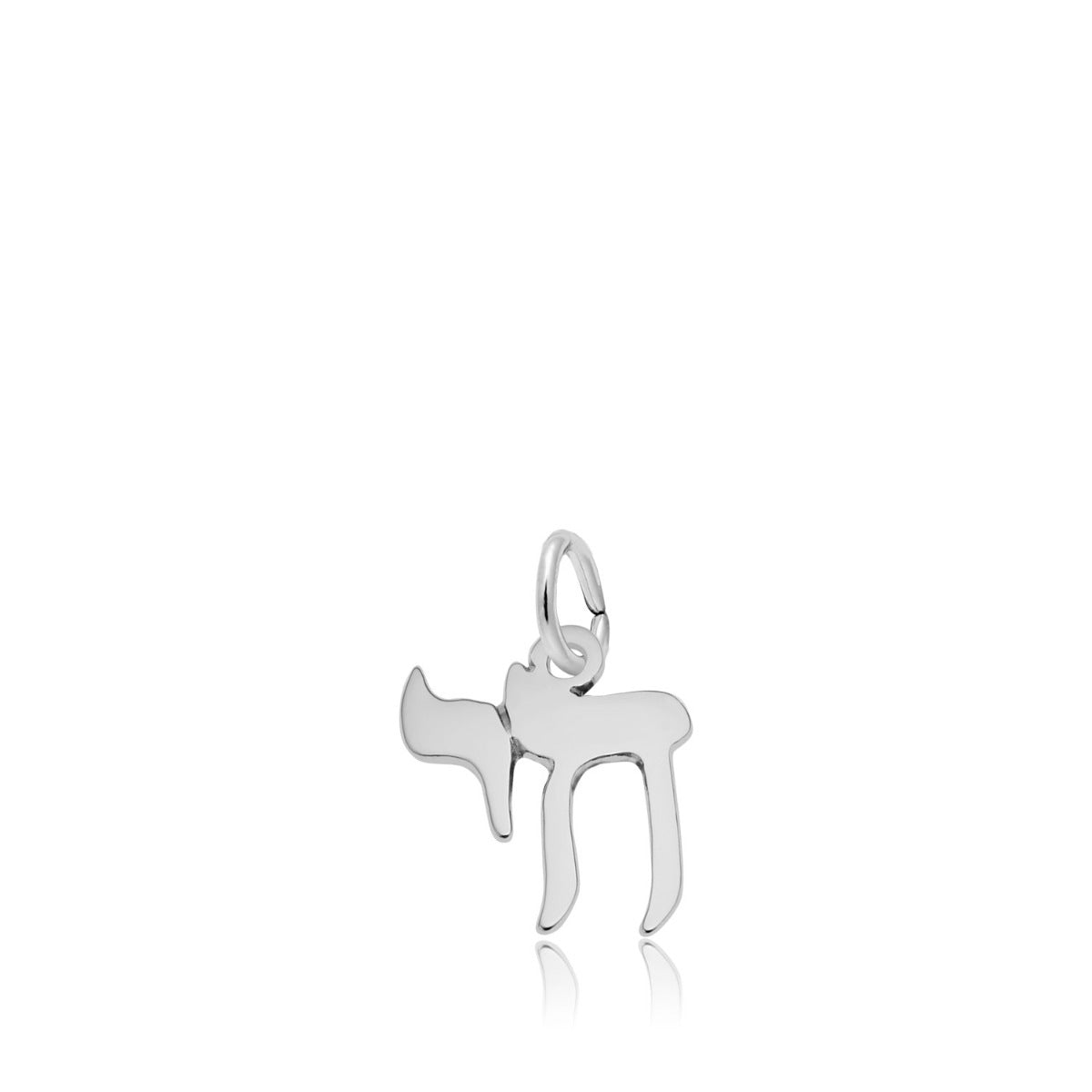Small Chai Charm in Sterling Silver