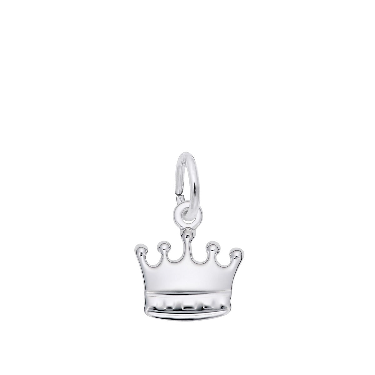 Crown Charm in 14K Yellow Gold