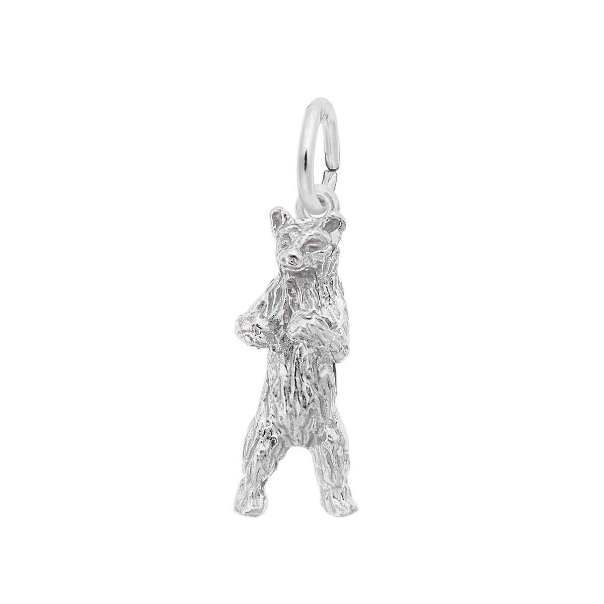 Bear Charm in Sterling Silver
