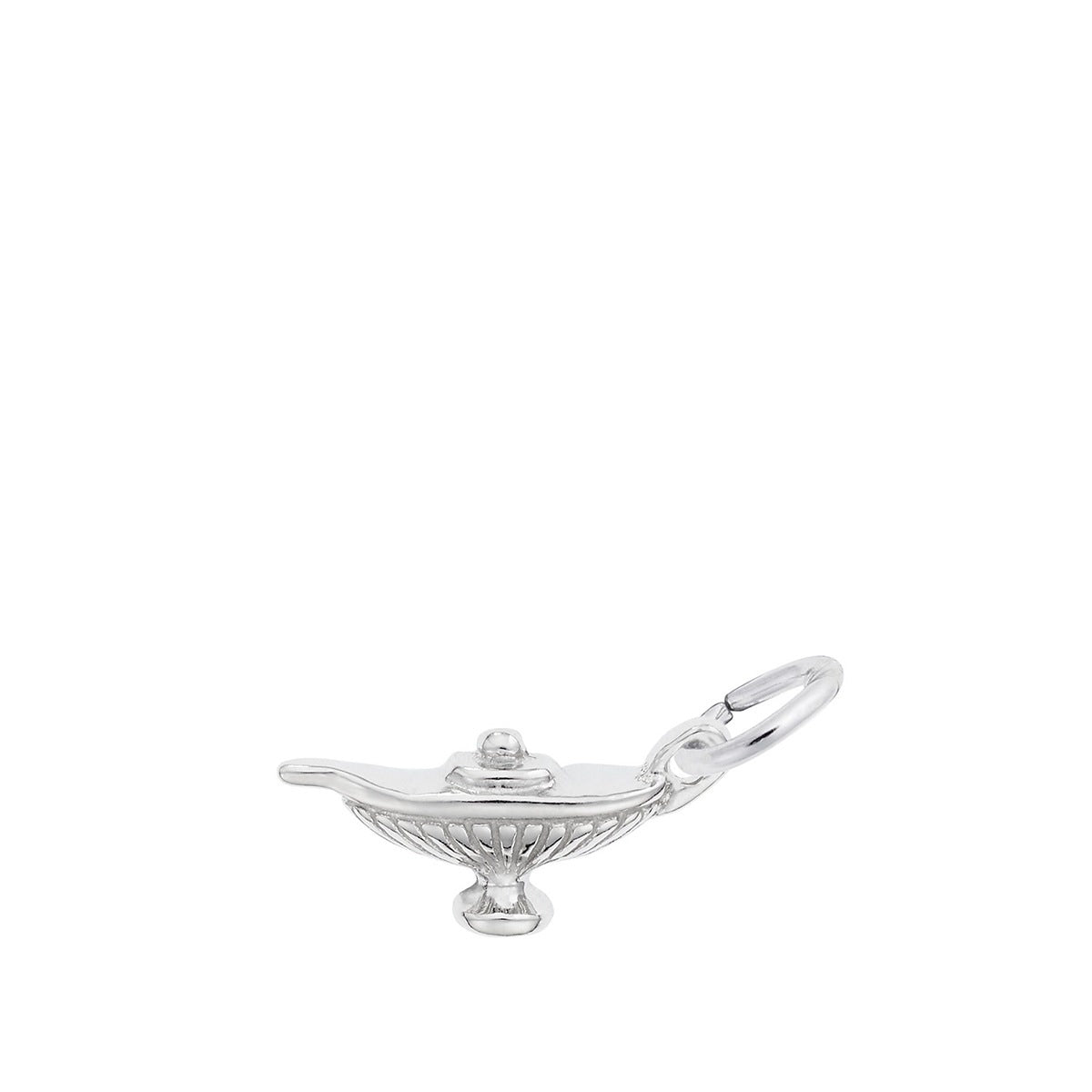 Lamp Of Learning Charm in Sterling Silver