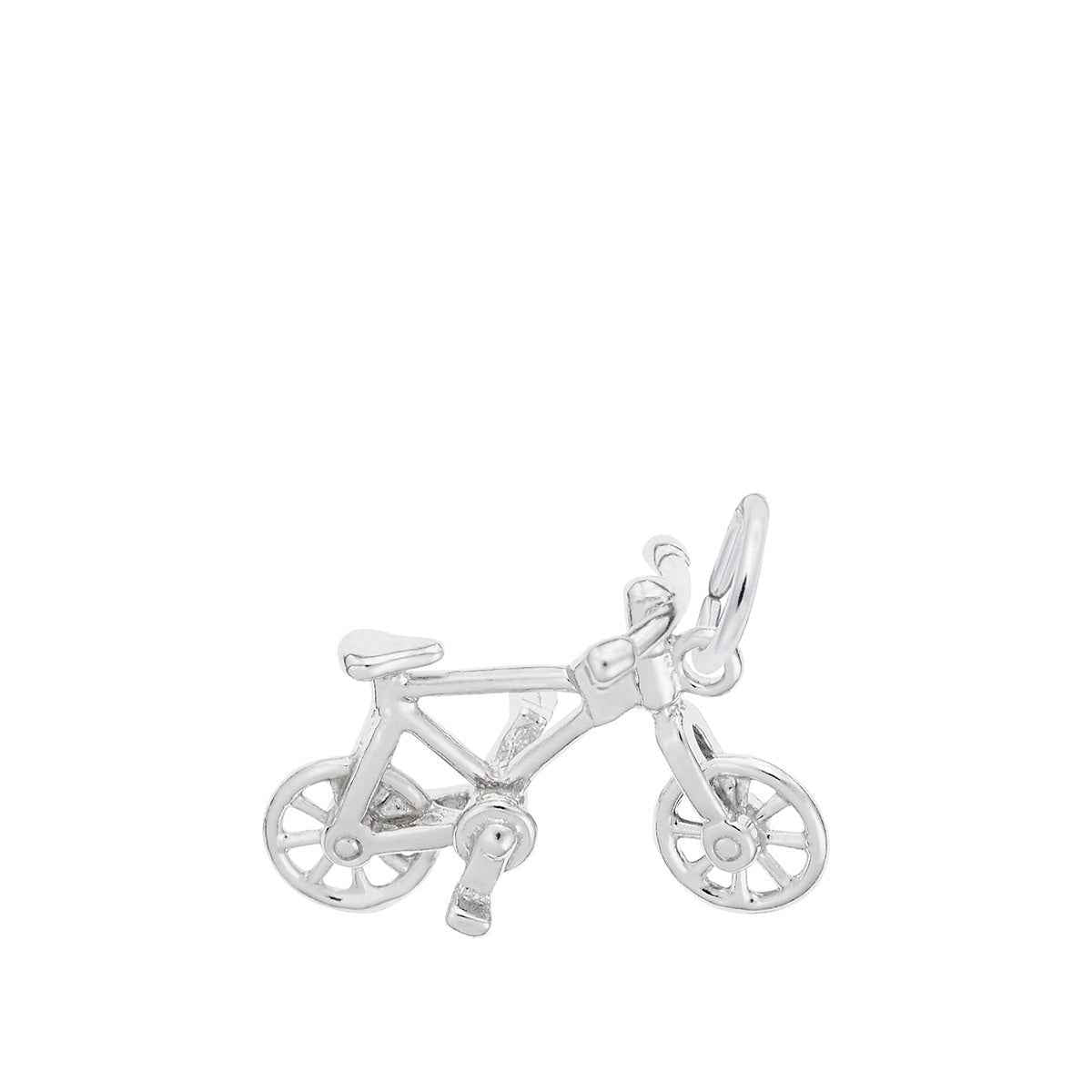 Bicycle Charm in Sterling Silver