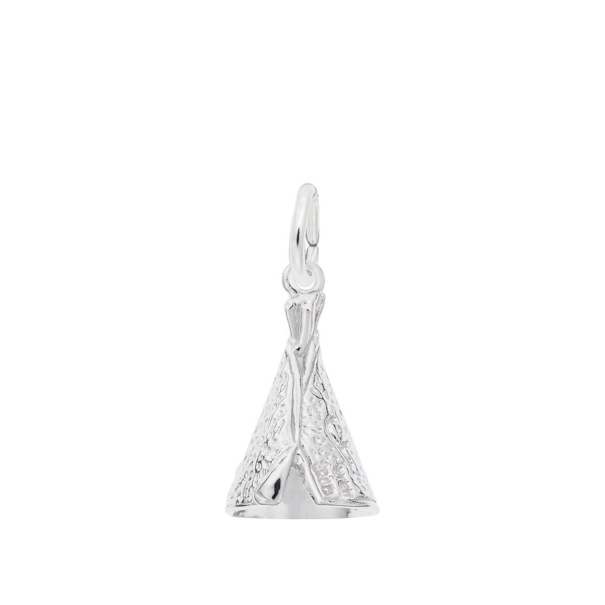 Tepee Charm in Sterling Silver