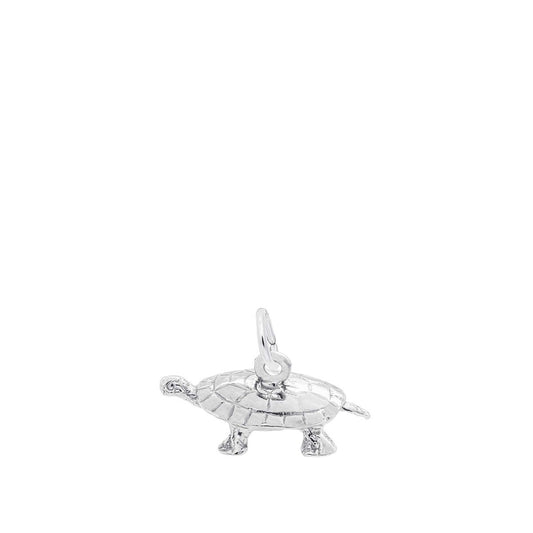 Turtle Charm in Sterling Silver