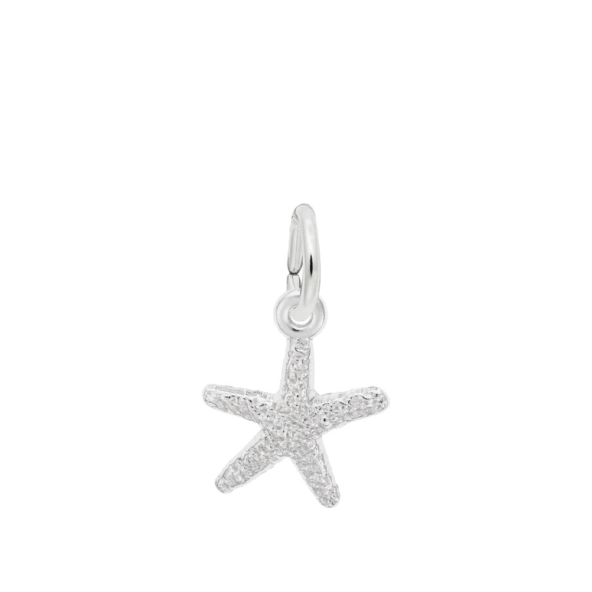 Starfish Charm in Sterling Silver
