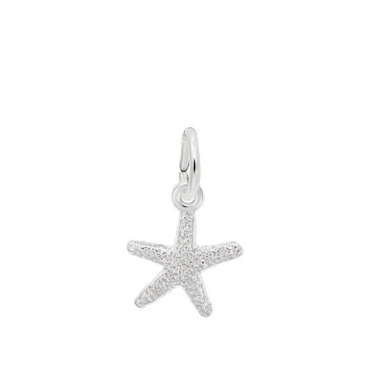 Starfish Charm in Sterling Silver