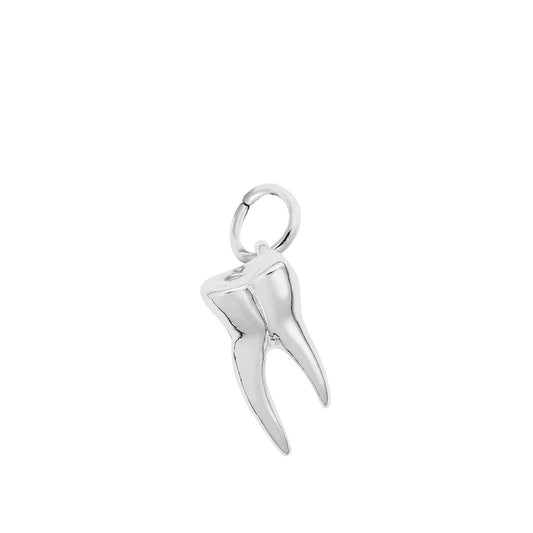 Tooth Charm in Sterling Silver