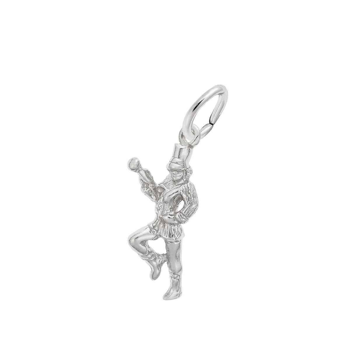 Majorette Charm in Sterling Silver