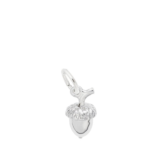 Acorn Charm in Sterling Silver