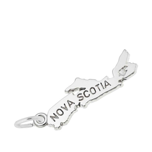 Nova Scotia Charm in Sterling Silver