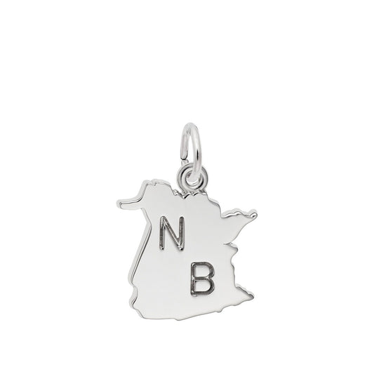 New Brunswick Charm in Sterling Silver