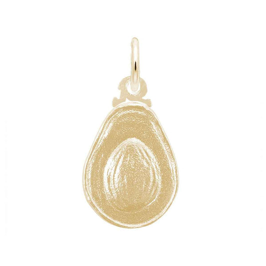 Avocado Small Charm in 14K Yellow Gold